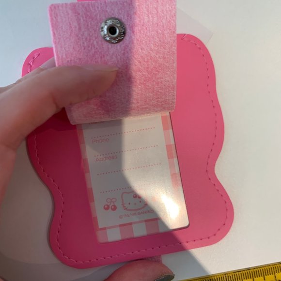 Hello Kitty Luggage Tag Vintage 1998 Made in Japan - Picture 4 of 6